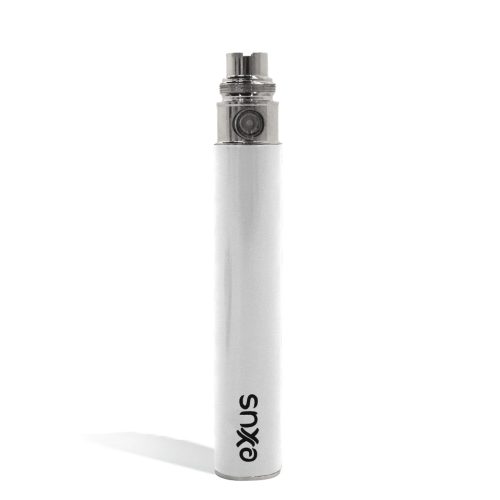 Pearl front view Exxus Vape 900 Cartridge Vaporizer on white studio background