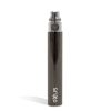 Gunmetal front view Exxus Vape 900 Cartridge Vaporizer on white studio background