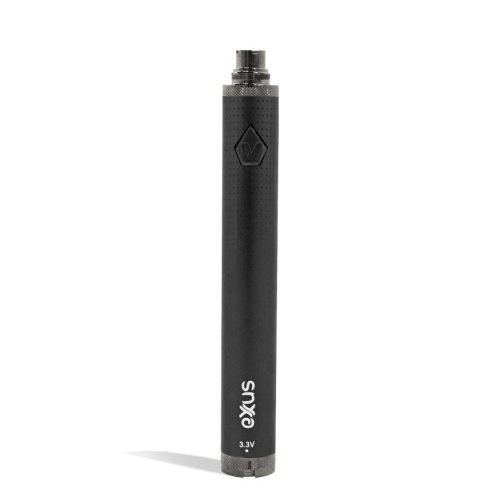 Cosmic Black front view Exxus Vape 1600 Cartridge Vaporizer on white background